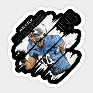 Malcolm Rodriguez Detroit Stripes Sticker